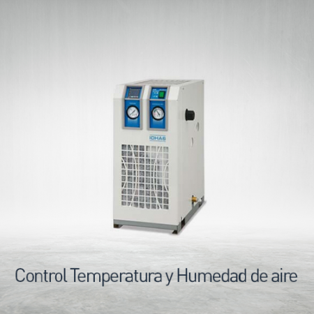 Control de temperatura y humedad de aire